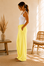 Pantalones Eden - Amarillo