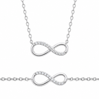 Collana Infinity Argento