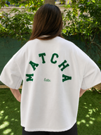 White Matcha Tee