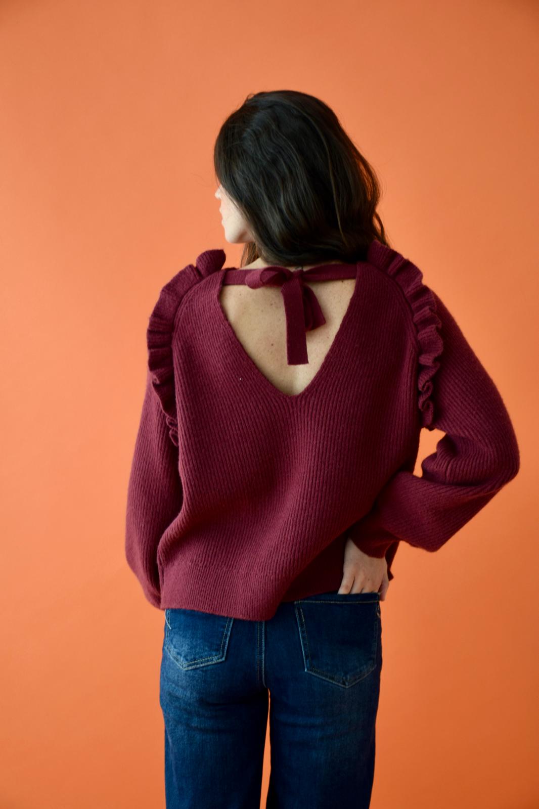 Pull Nora Bordeaux