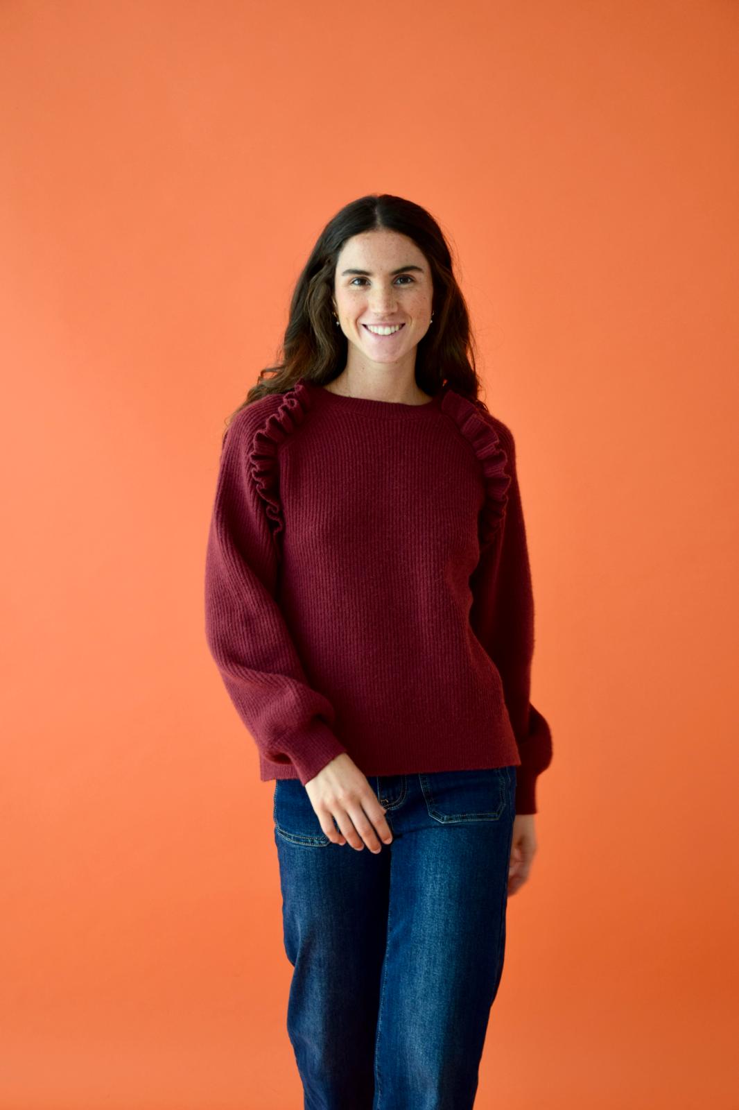 Pull Nora Bordeaux