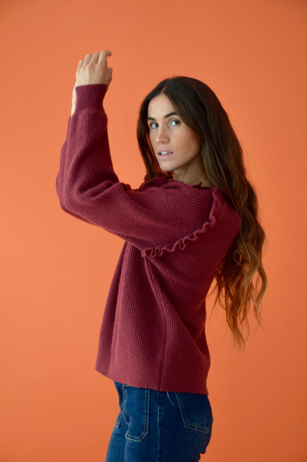 Pull Nora Bordeaux