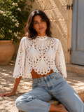 Butterfly Blouse - White