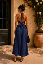 Nile Dress - Blue