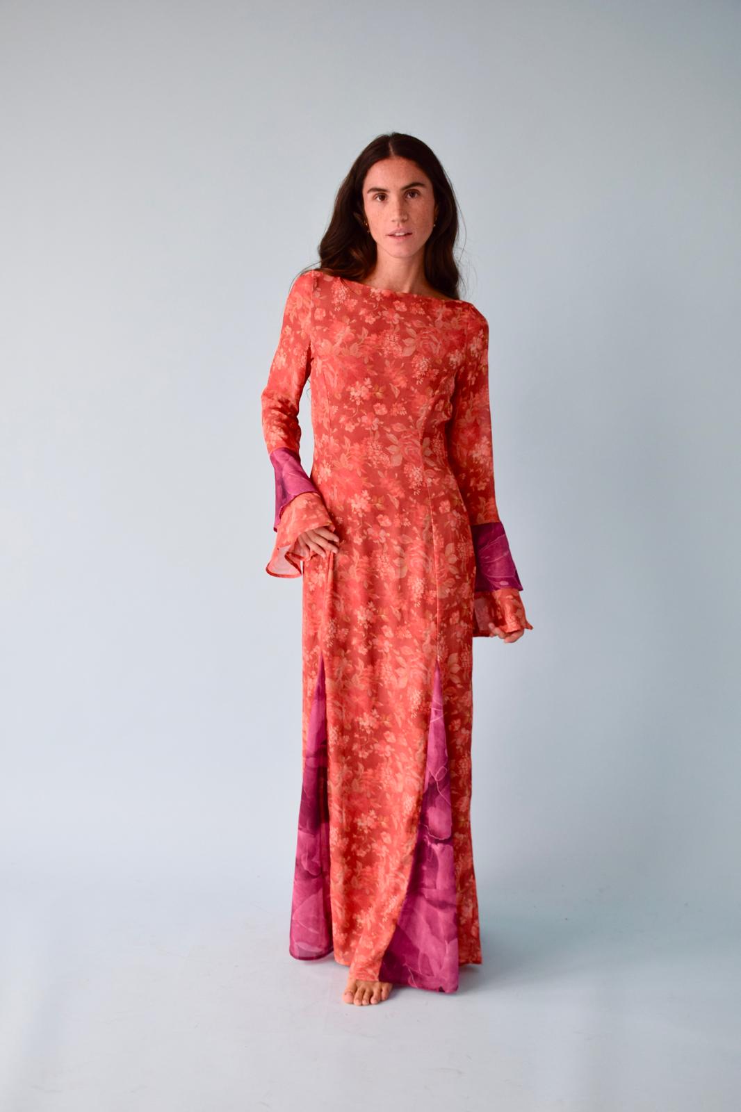 Orange Camila Dress