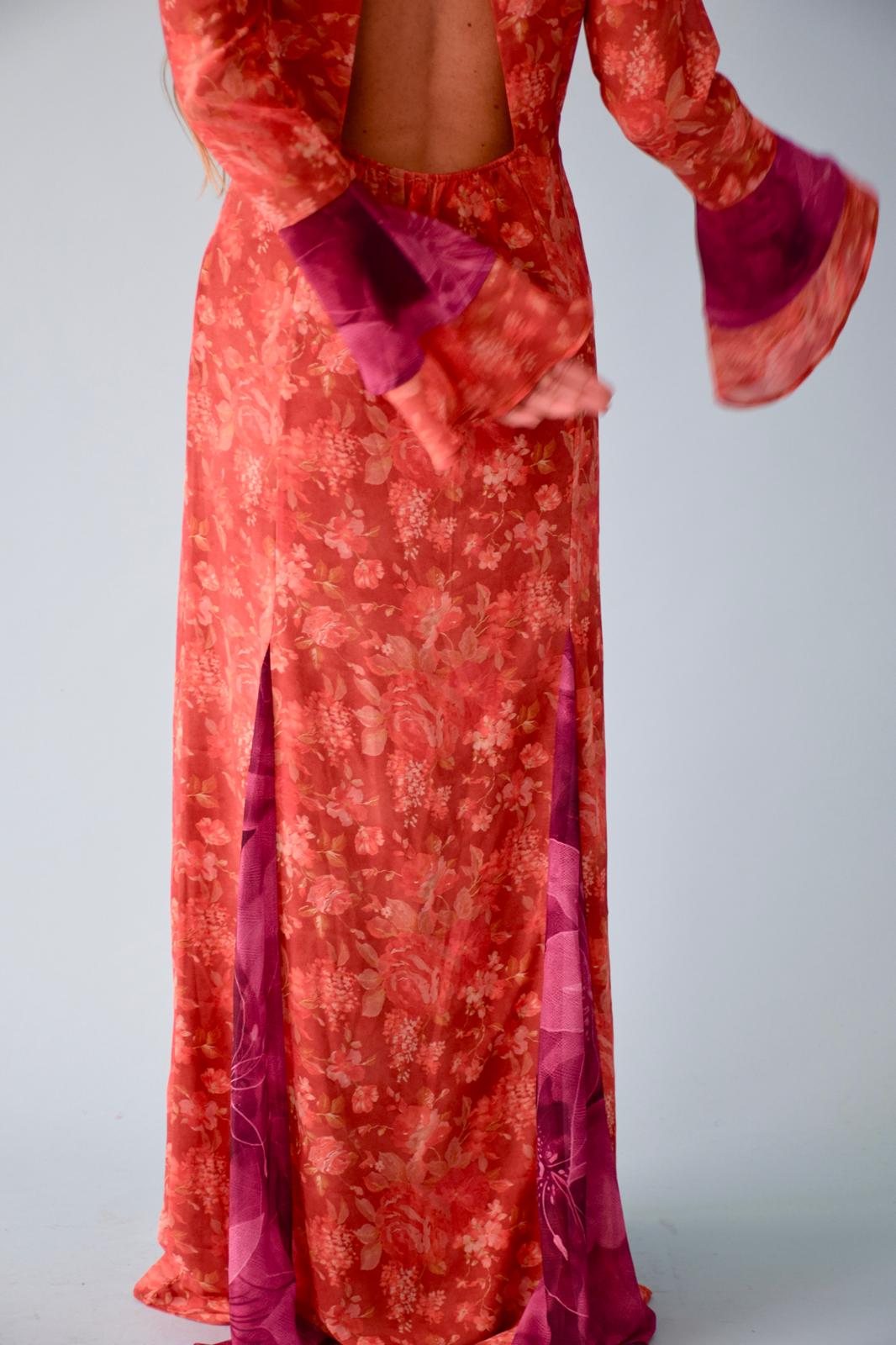 Orange Camila Dress