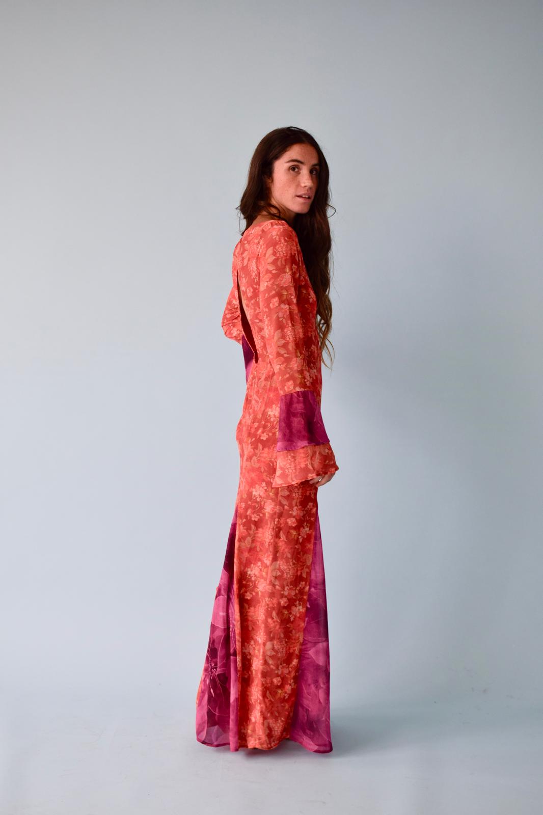 Orange Camila Dress