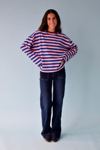 Núria Blue And Pink T-Shirt