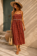 Isla Dress - Brown