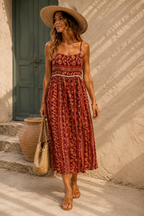 Isla Dress - Brown