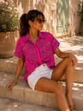 Bandita Shirt - Fuchsia