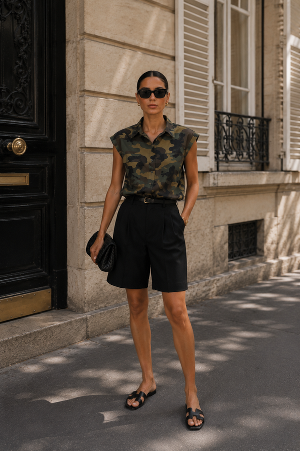 Camisa Morgan - Camuflaje