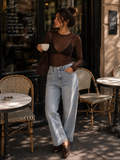 Dotty Bodysuit - Choco