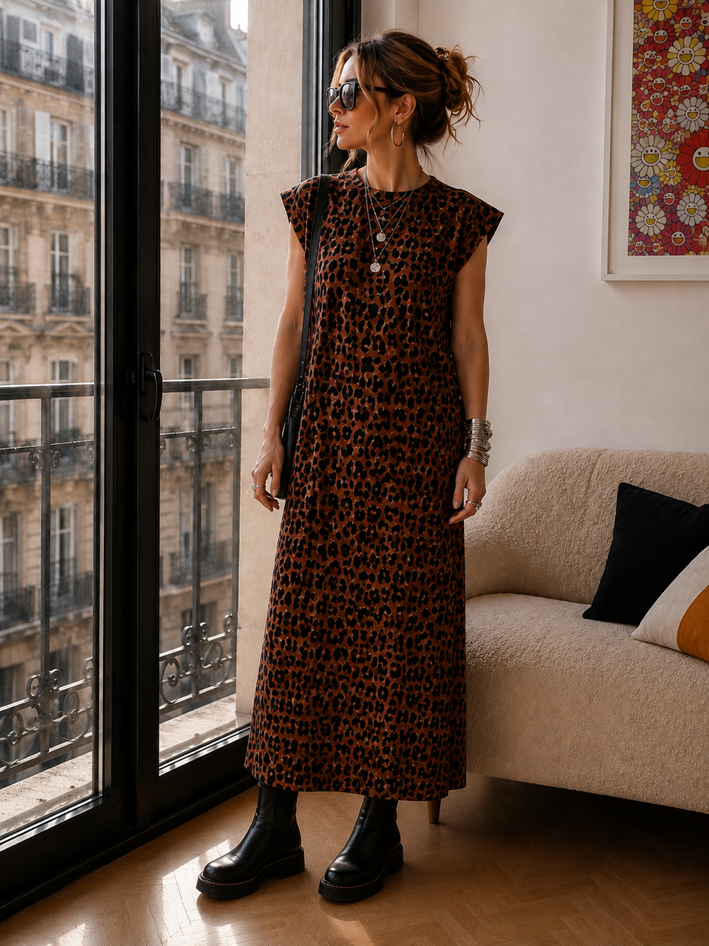 Jul Dress - Camel