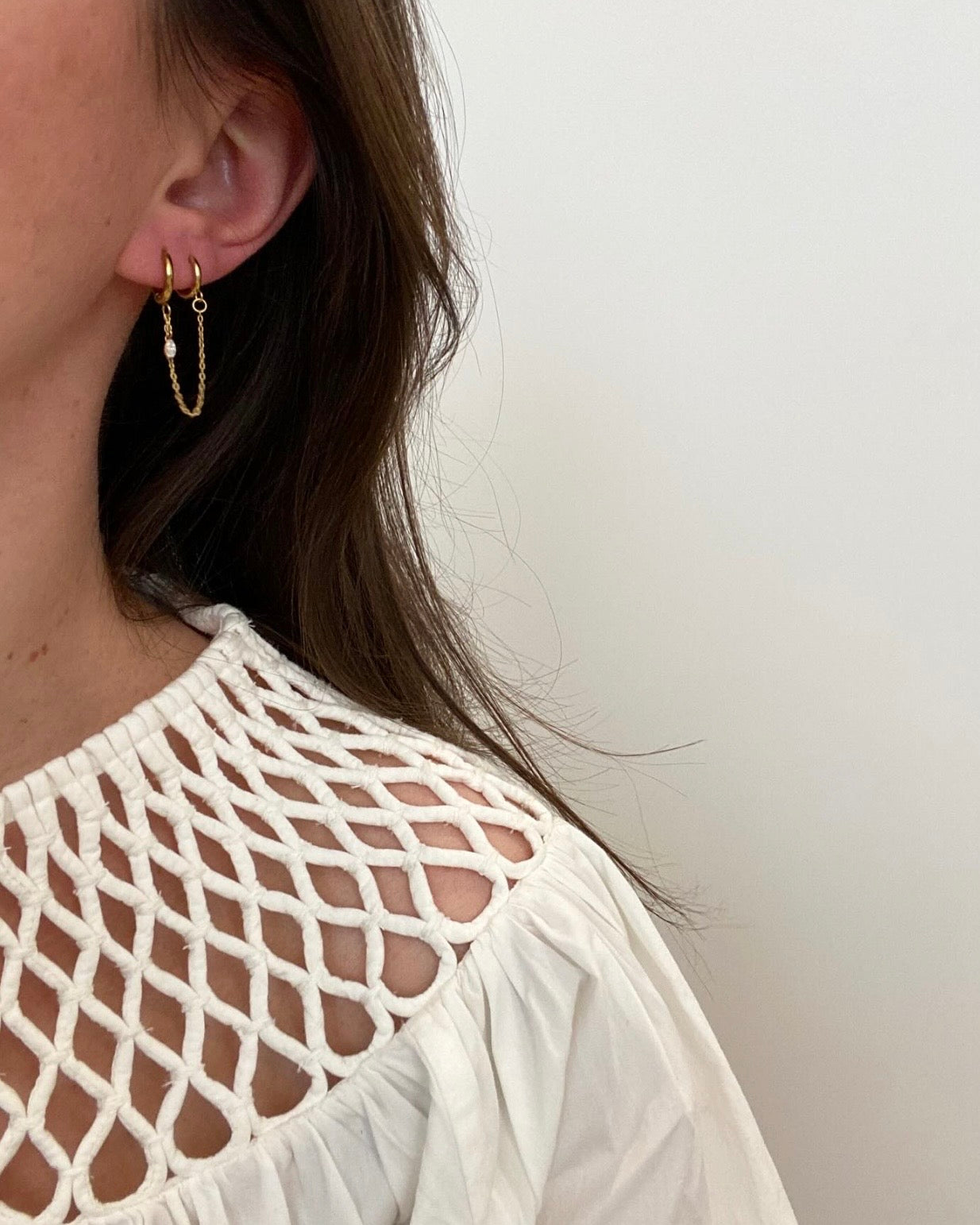 Single Roméo Hoop Earring