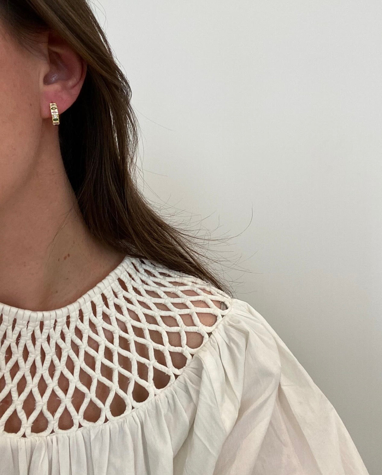 Charlotte Hoop Earrings