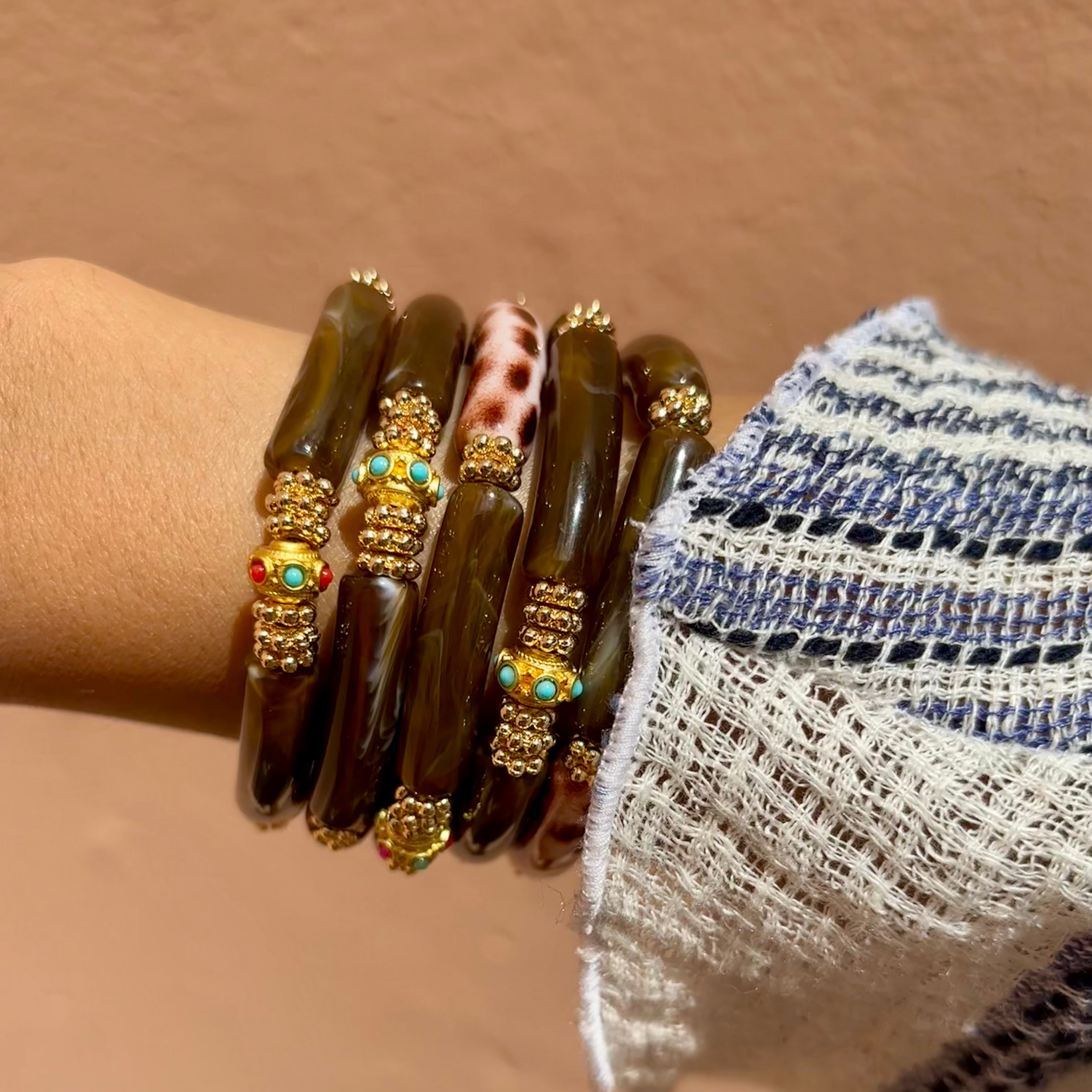 Bracelet Juhu - Monochrome Choco