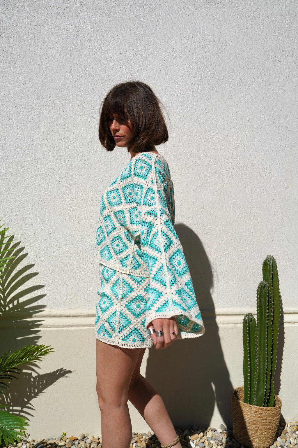 Short Luz Turquoise