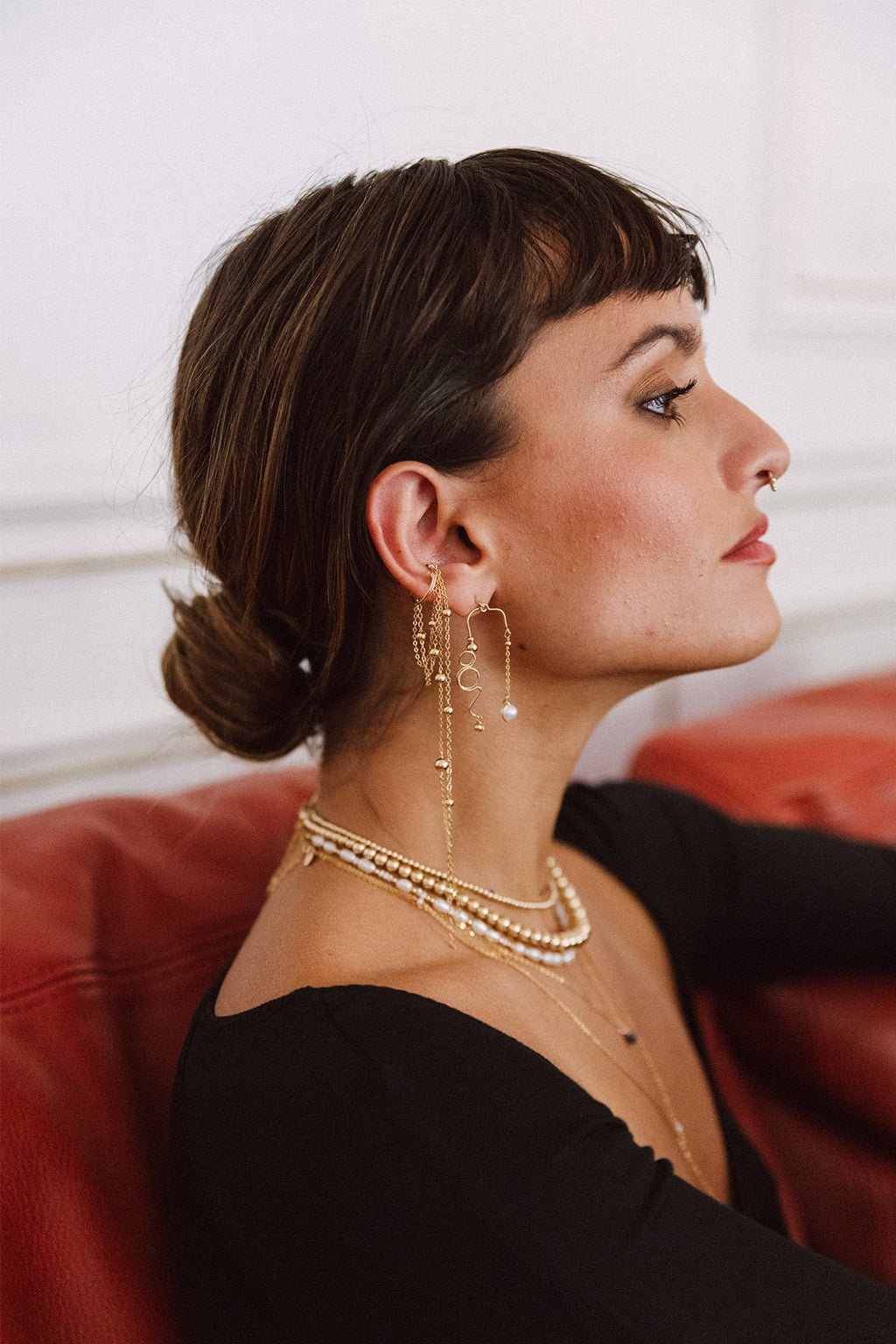 Faux Piercing Maia - Or
