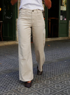 Valeria Vaqueros Beige