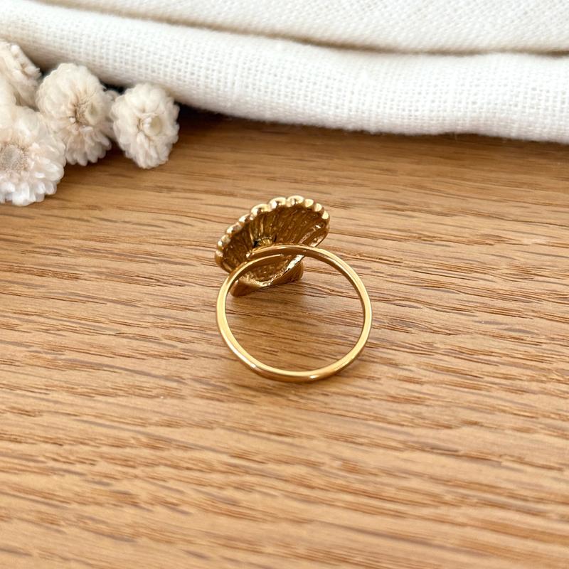 Bague "Azura" acier-Bagues-Instants Plaisirs • Bijoux-Instants Plaisirs | Bijoux