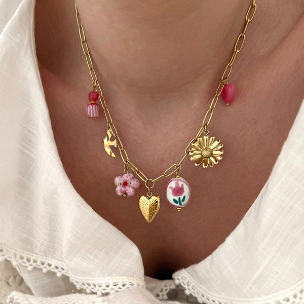 Collar de acero "Valentina"-Collares-Instants Plaisirs • Joyas-Instants Plaisirs | Joyas