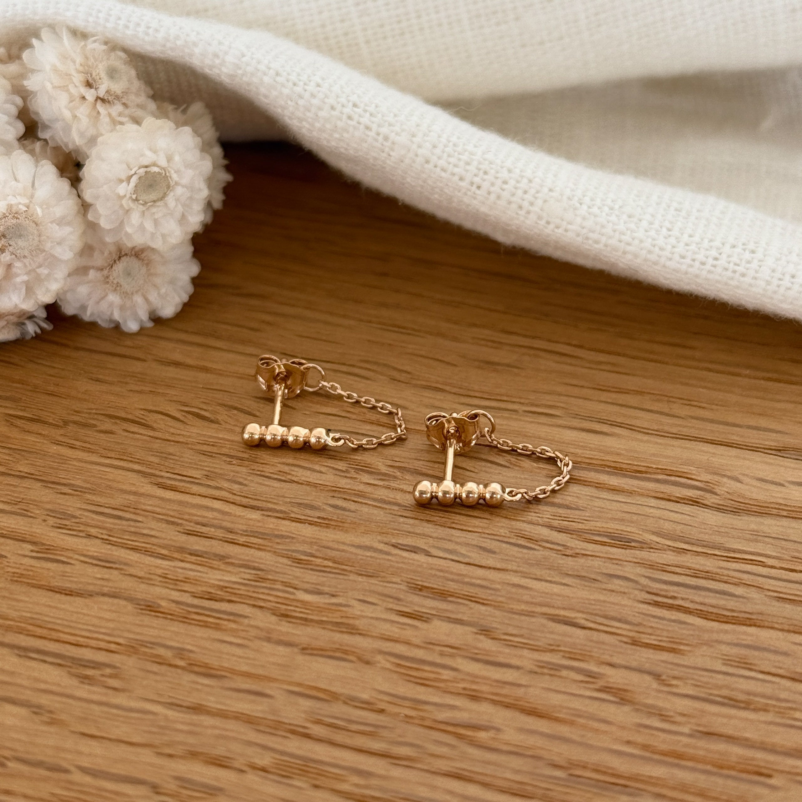 Binta Earrings - Gold Plated