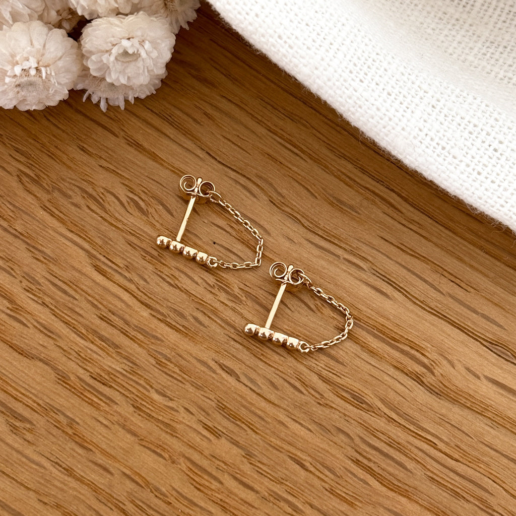 Binta Earrings - Gold Plated