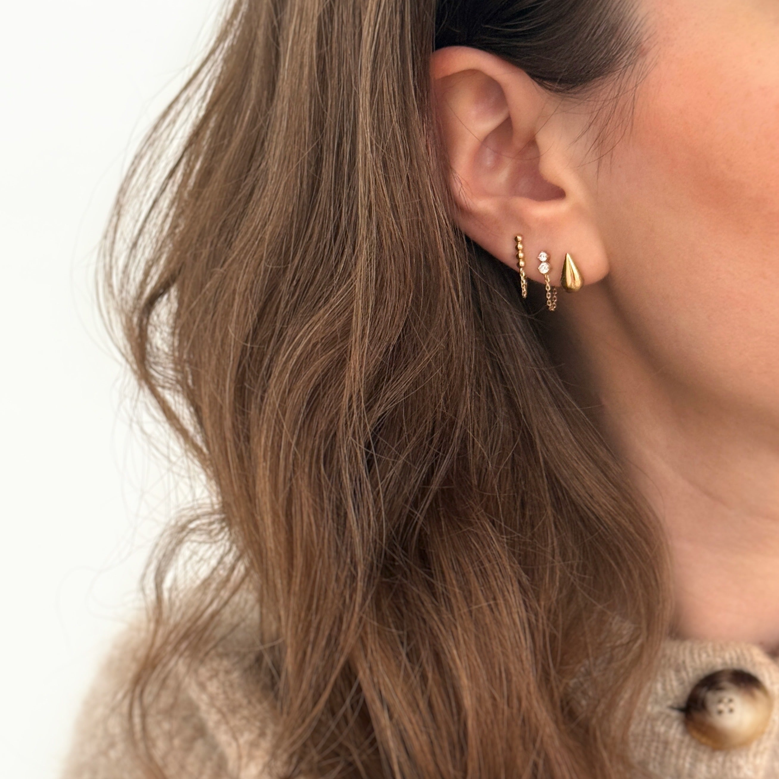 Binta Earrings - Gold Plated