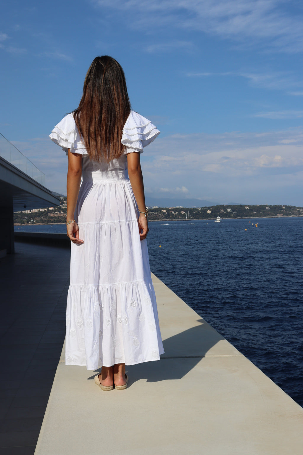 Robe Camelia - Blanc