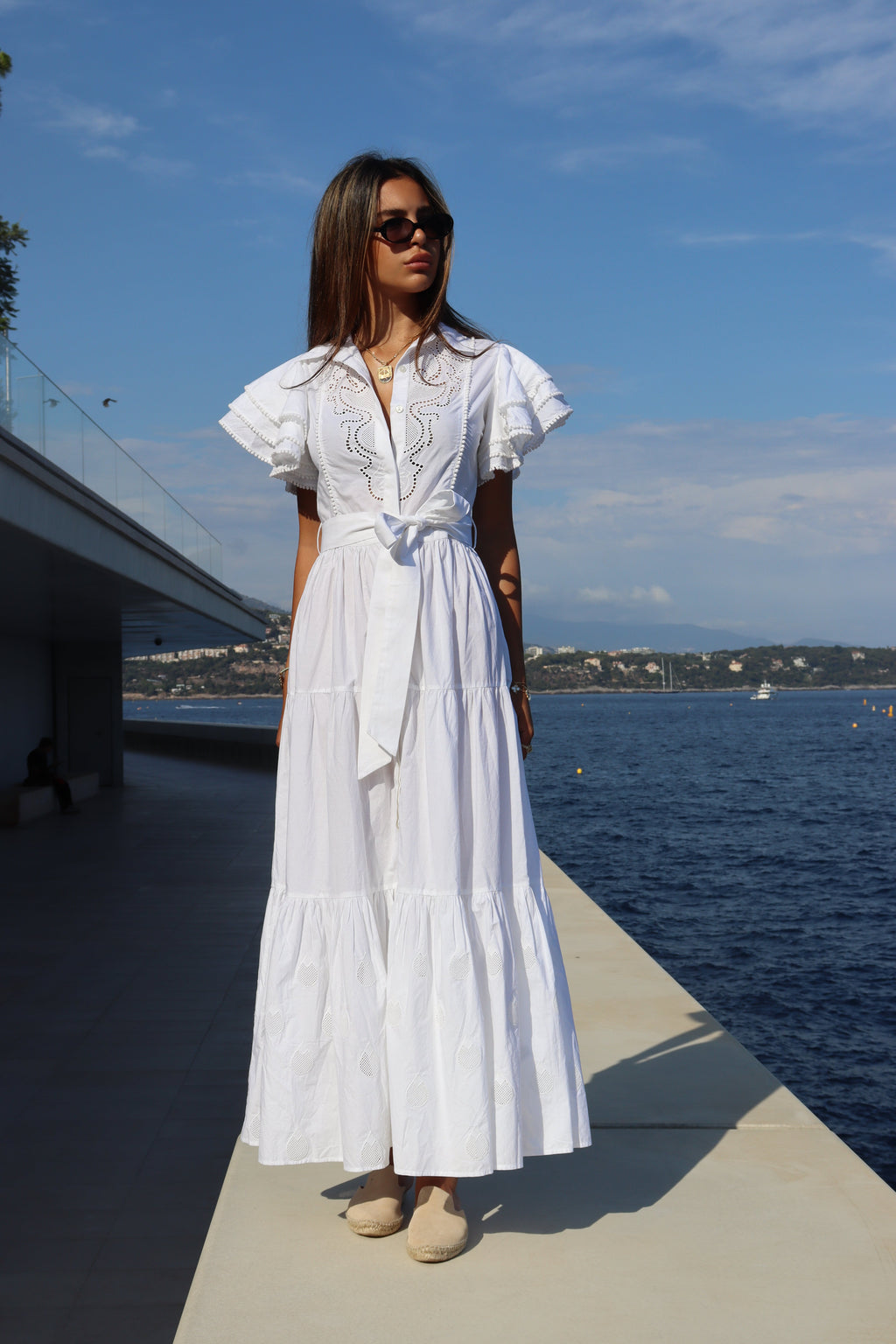 Robe Camelia - Blanc