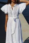 Robe Camelia - Blanc