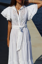 Robe Camelia - Blanc