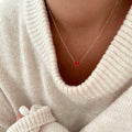 Steel red “Louka” necklace-Necklaces-Instants Plaisirs • Jewelry-Instants Plaisirs | Jewelry