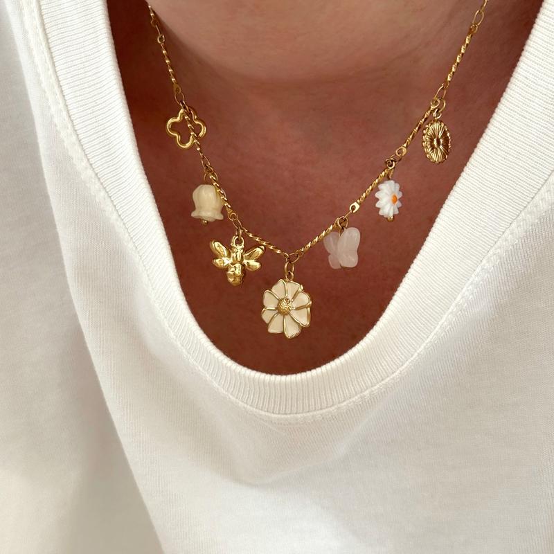 Collier "Eloria" acier-Colliers-Instants Plaisirs • Bijoux-Instants Plaisirs | Bijoux