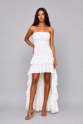 Livi Dress - White Embroidery