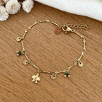 Steel green “Turtle” bracelet-Bracelet-Instants Plaisirs | Jewelry-Instant Pleasures | Jewelry