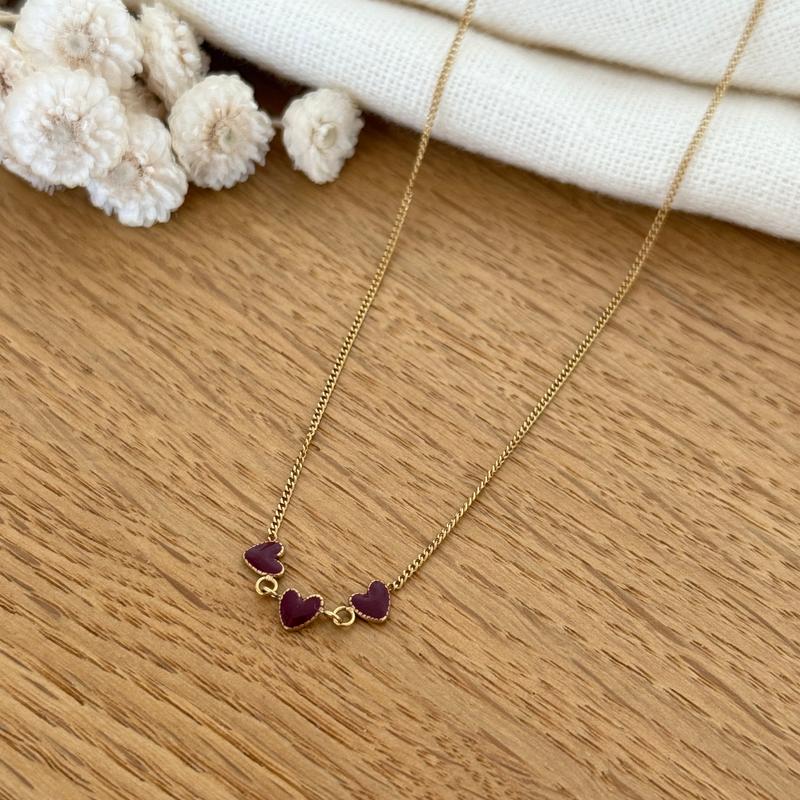 "Melina" steel necklace-Necklaces-Instants Plaisirs • Jewelry-Instants Plaisirs | Jewelry