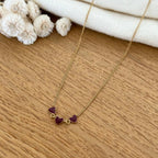 "Melina" steel necklace-Necklaces-Instants Plaisirs • Jewelry-Instants Plaisirs | Jewelry