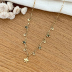 Collar “Tortuga” de acero verde-Collares-Instants Plaisirs • Joyas-Instants Plaisirs | Joyas