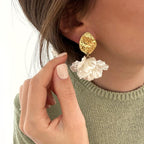 “Selena” steel earrings-Instants-Plaisirs-Instants Plaisirs earrings | Jewelry