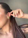 Boucles D’Oreilles Vintage Escargots Dorés