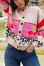 Gilet Cherry On The Cake Beige
