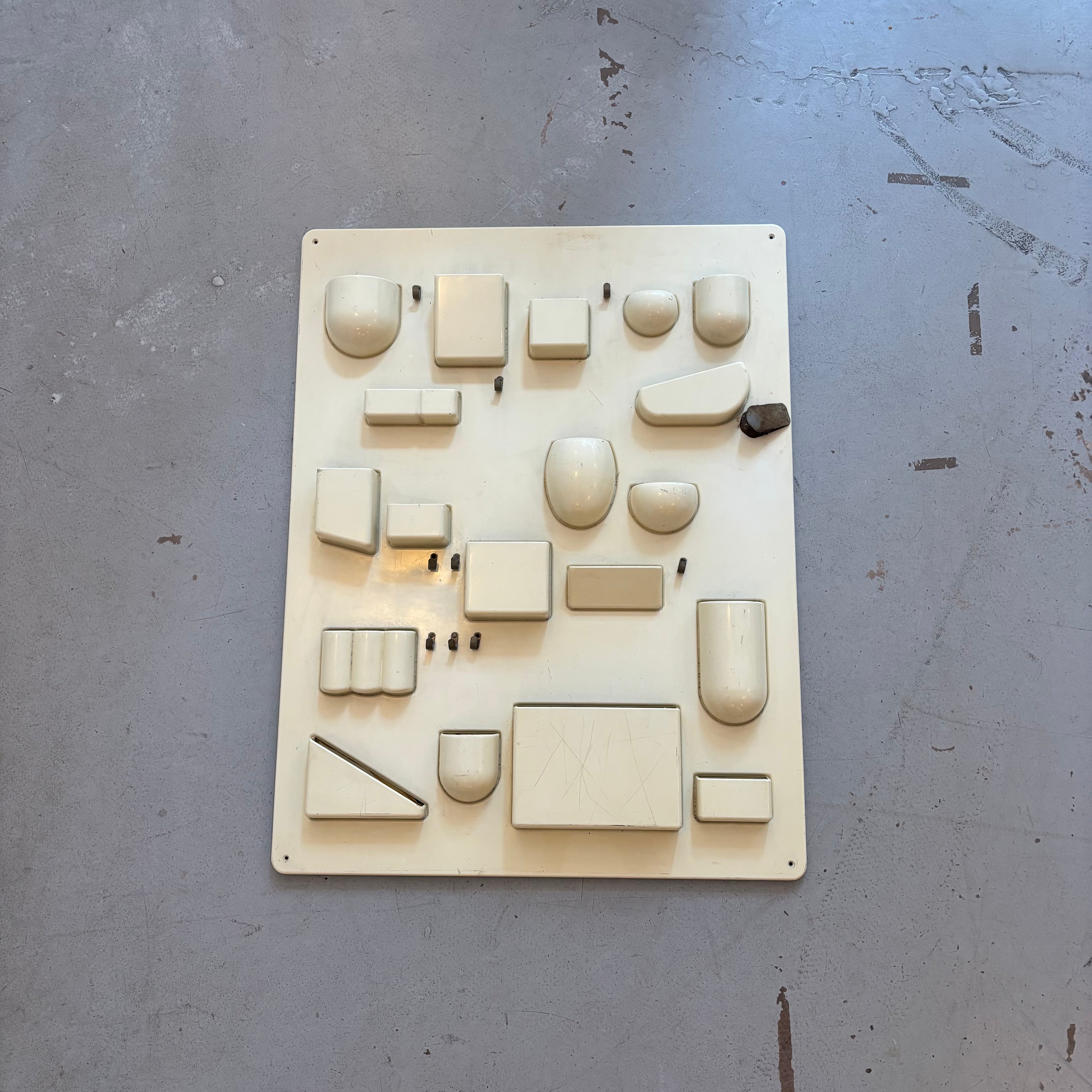 Panel De Organizador Uten.Silo Ii De Dorothé Becker, 1969