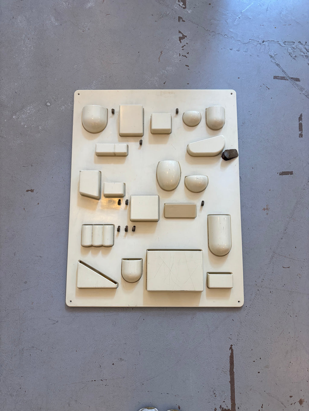 Panel De Organizador Uten.Silo Ii De Dorothé Becker, 1969
