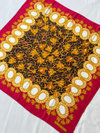 Foulard Christian Dior – Modèle Léopard Et Abeilles