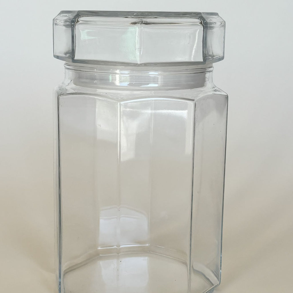 Bocal Octogonal En Verre
