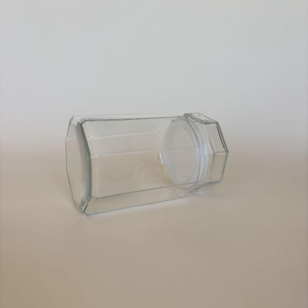 Bocal Octogonal En Verre