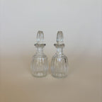 Par De Frascos De Cristal