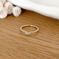 Bague "Eve" Plaqué Or